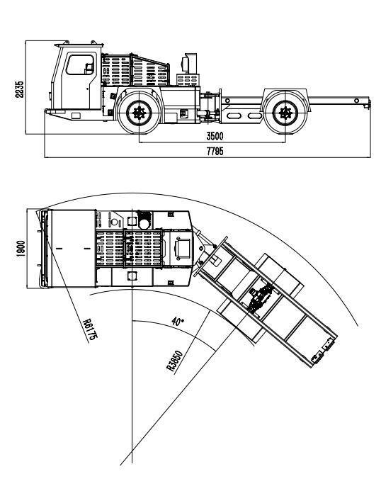 Underground Utility Vehicle Multi-Functional Vehicle