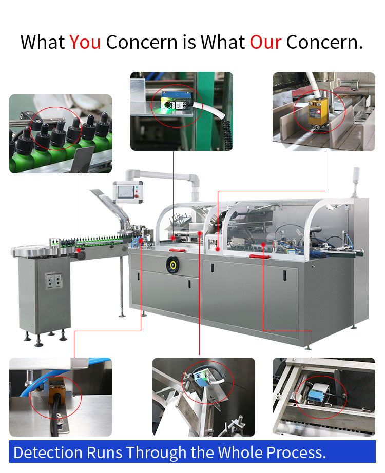 horizontal cartoning machine for pharma