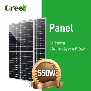 Efficiency Monocrystalline Solar Panel System with RS485 Communication Port