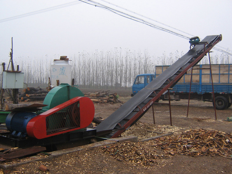 Wood Logs Chips making machine, Disc Chipper production line for paper making