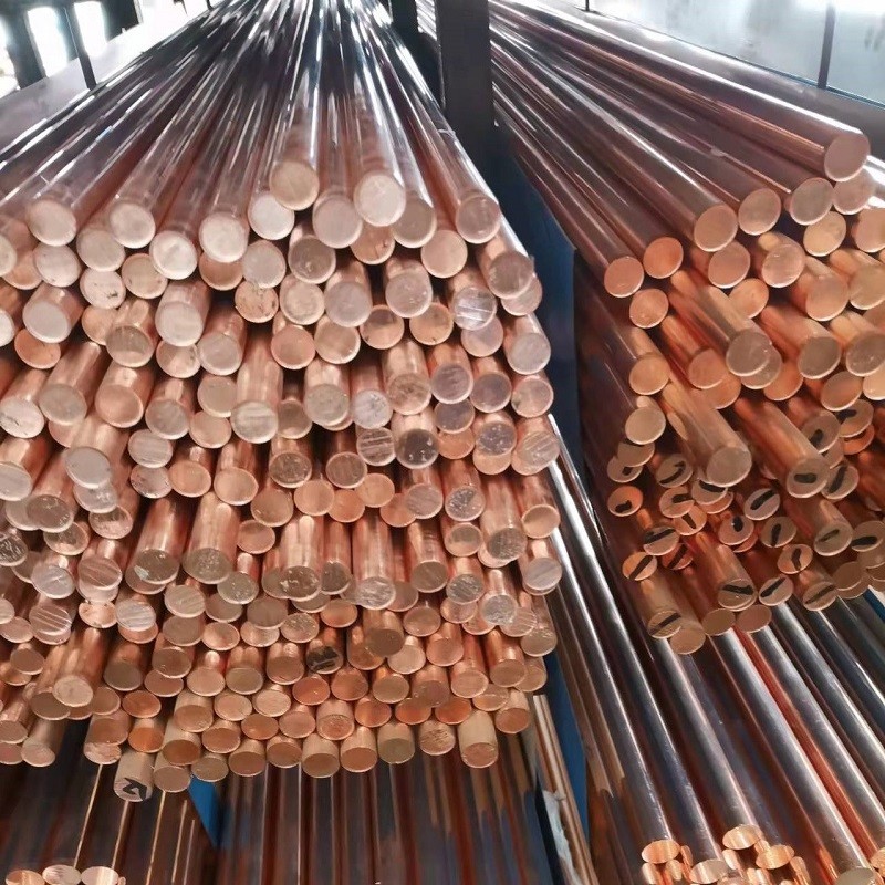 DIN 2.0065 / CU-ETP Copper Round Bar CW004A C11000 Copper Rod Round Shape Bars
