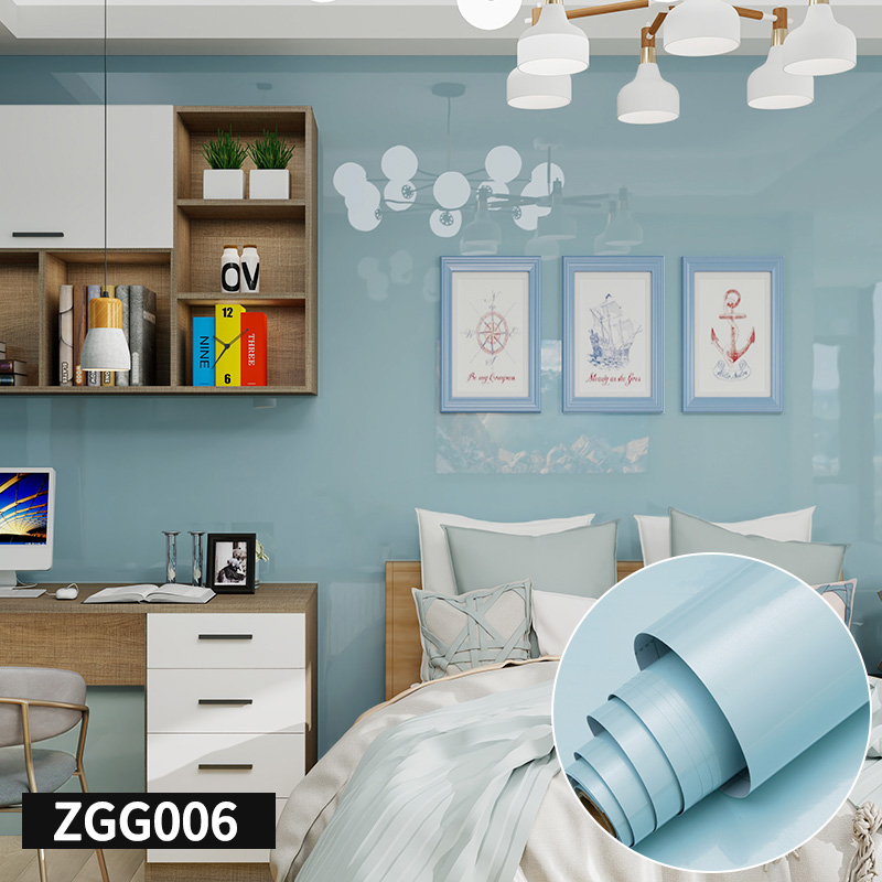 White 3D Waterproof Kitchen Countertop Wallpaper 100m Shiny Marble Contact Paper