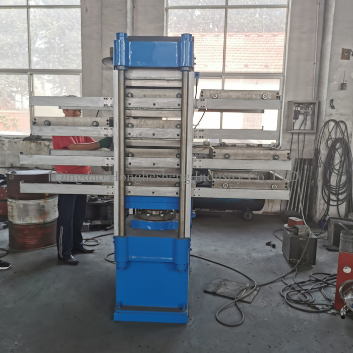 Thick 15mm To 40mm Rubber Tile Making Machine Hydraulic Rubber Vulcanizing Machine