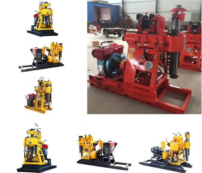 Advanced Gk 200 Borehole Rig Water Well Drilling Depth Up To 200m