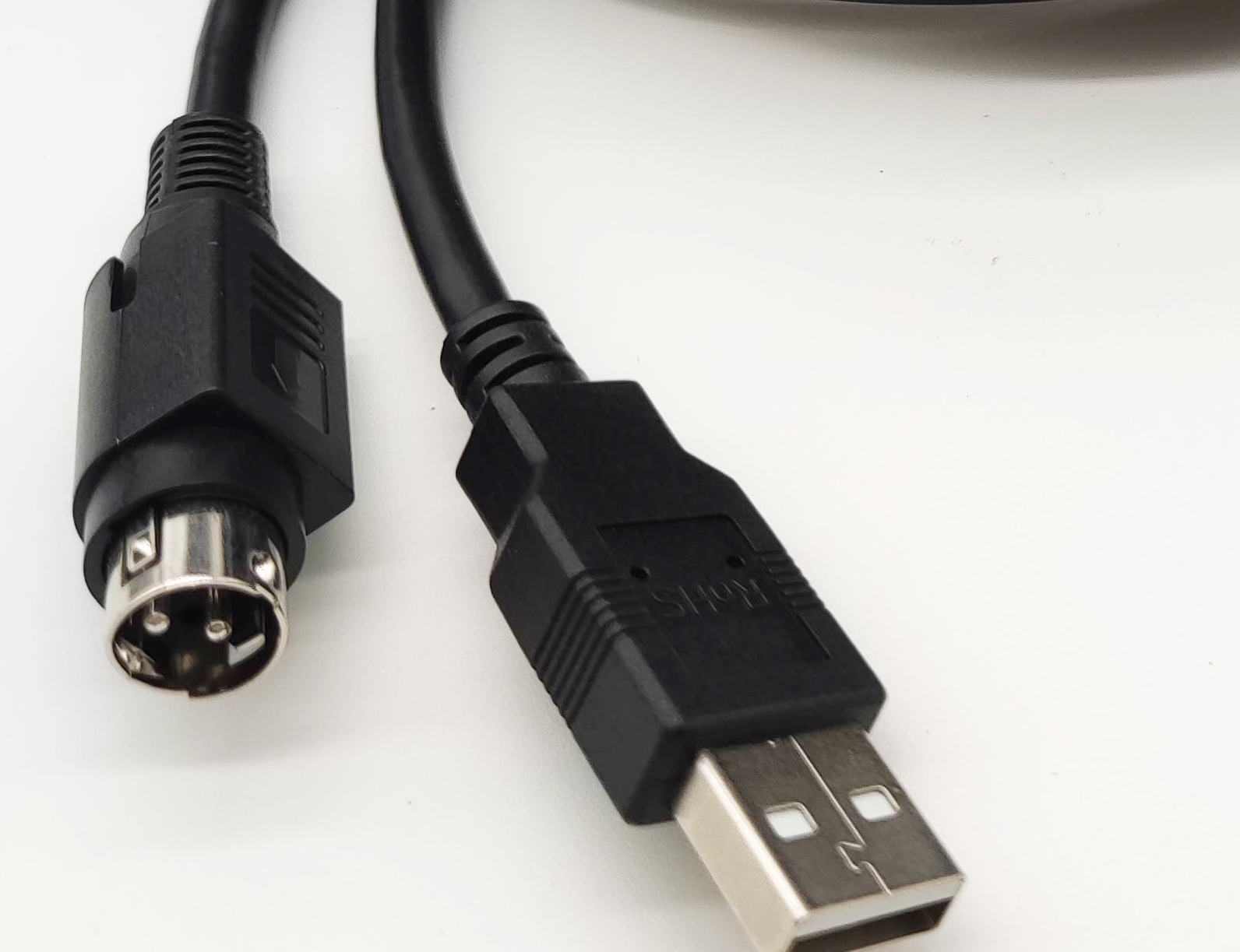 24V Powered USB Cable 24V To Hosiden USB-B Cable Printer