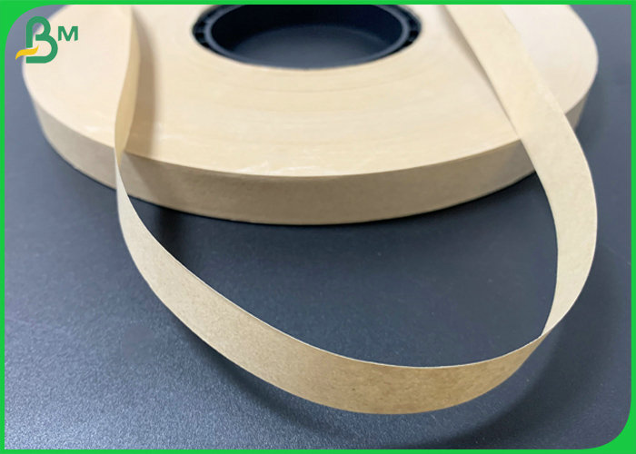 60gsm 15mm Width Food Grade Kraft Paper For Straw Surface Material 
