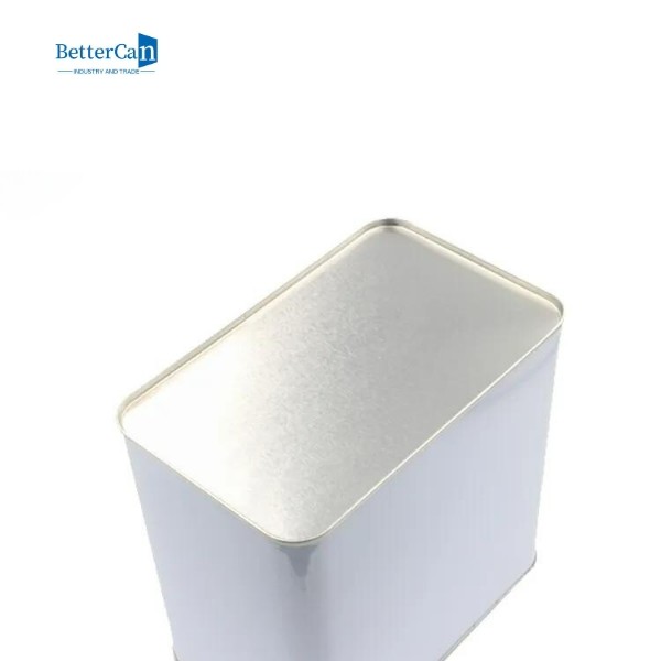 4L Car Paint Tin Leak Proof Rectangular With 42mm Plastic Pull Up Lids