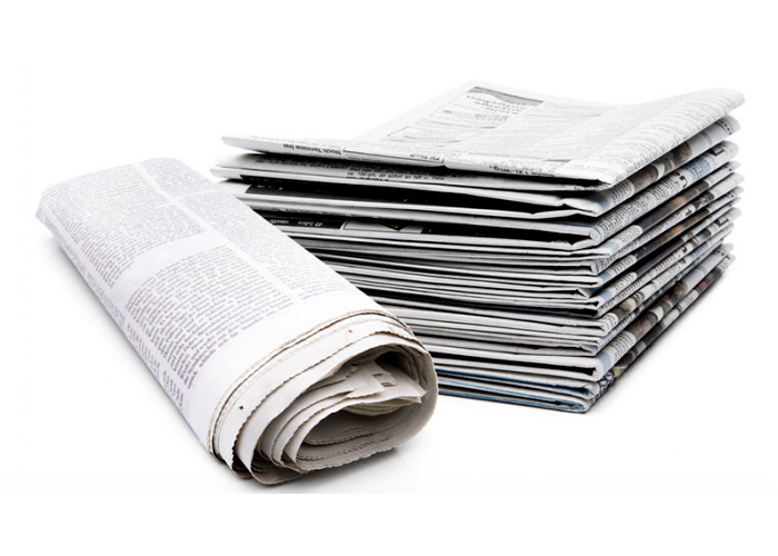 Uncoated Newsprint Paper in sheets in reels