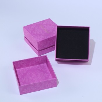 Luxury Cardboard Box Packaging Necklace And Ring Jewelry With Gift Handbag