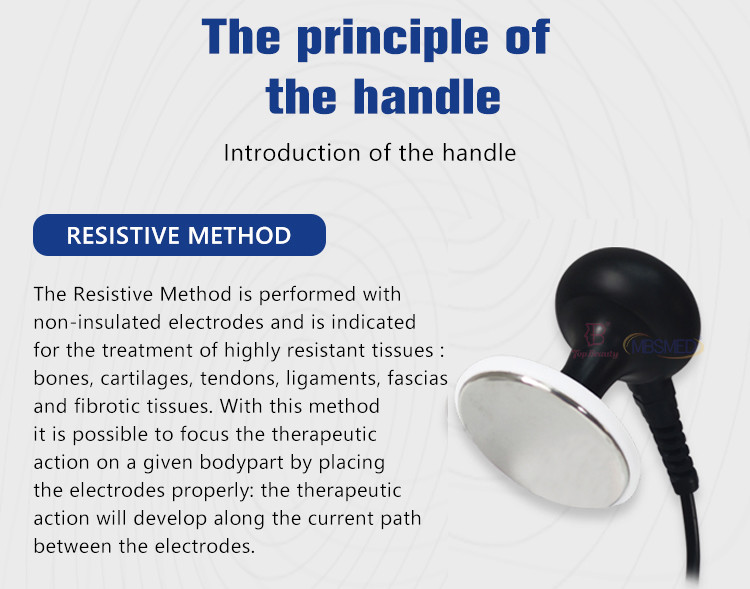 448K Portable Smart Tecar Therapy Machine Body Rehabilitation Diathermy Physical Therapy