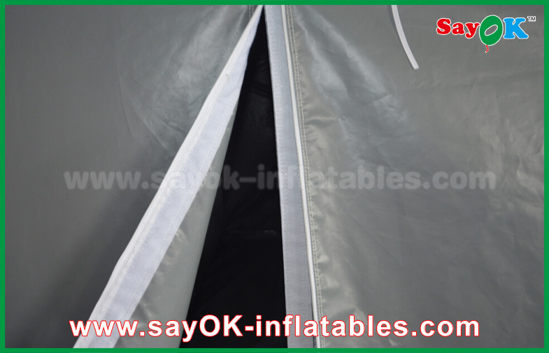 10 x 5m Gray Custom Inflatable Products PVC Inflatable Spray Booth For Car Spraying