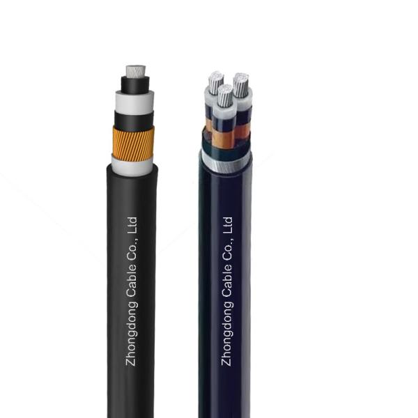 Aluminium Alloy Conductor Medium Voltage Cable 26KV 35kV XLPE / STA / PVC