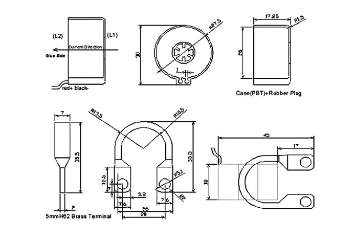 Class 0.1 Medium Voltage Electric Current Transformer For Generator