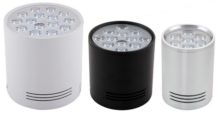 18W High Power Round led surface mounted downlight Ceiling Light Fixture Indoor Lamp Downlight