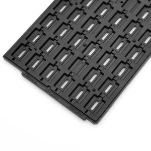 Costom JEDEC Tray With Excellent Stability Used For Loading Semiconductors And