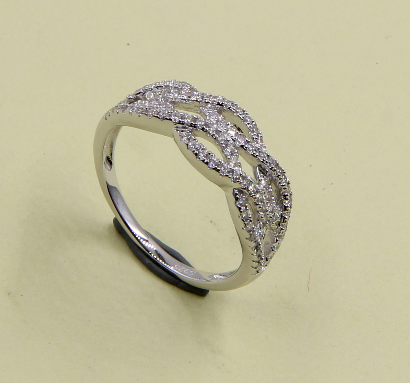 Sterling Silver CZ Rings With Radiant Elegance Chunky Sterling Silver Rings Sterling Silver Stackable Rings