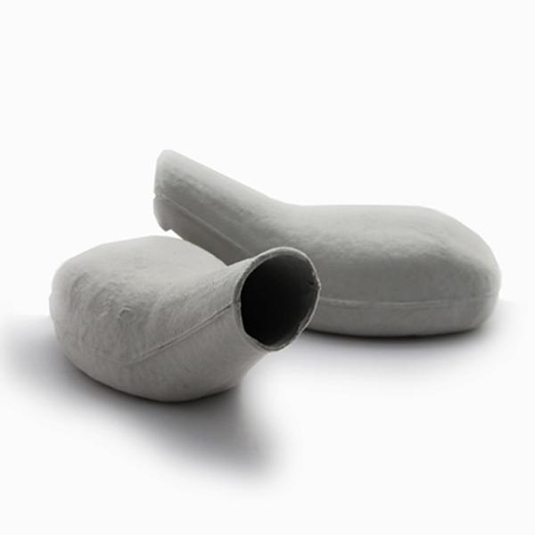 Eco Disposable Biodegradable Paper Recycled Molded Pulp Waterproof Male Urinal
