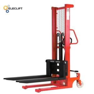 1500mm 2000mm Lifting Height Manual Pallet Stacker 500kg