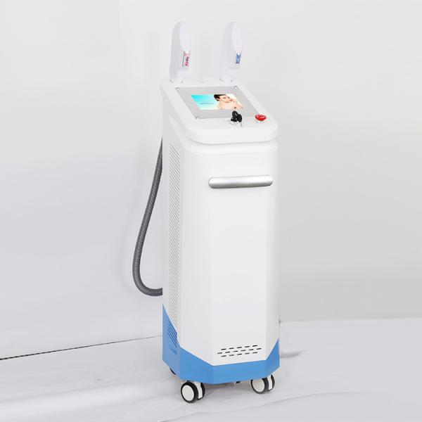 Vertical multifunctional hair removal IPL SHR E-light skin rejuenation machine