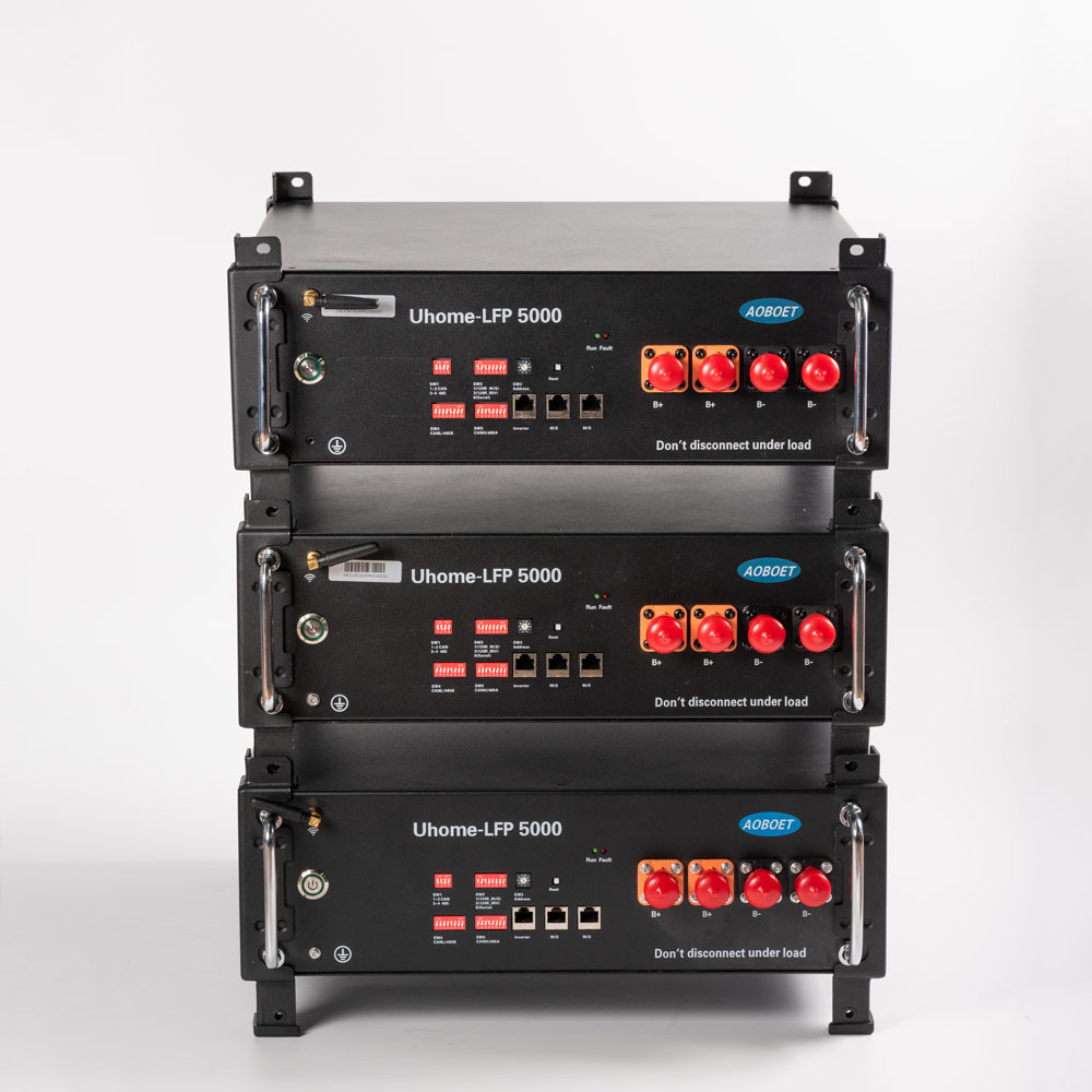 14.4Kwh LiFePO4 Powerwall Solar Over 5000 Cycles 120Ah Lithium Ion Battery Packs 51.2V