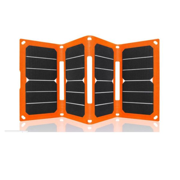 52g Foldable Solar Charger 10w 14w 21w Solar Charger 5V USB Output Fold Out