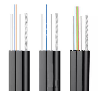 1 Core Fiber Optic Drop Cable GJYXCH Single Mode G657A2 FRP Reinforced LSZH
