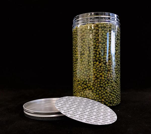 Customized 30g 50g PET Cosmetic Packaging Plastic Empty Container Black Cream