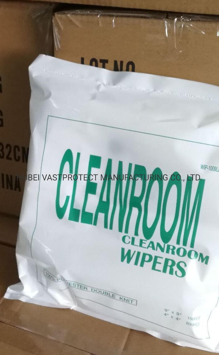 Lint Free 100% Polyester Cleanroom Wipers for Wide Format Inkjet Printer