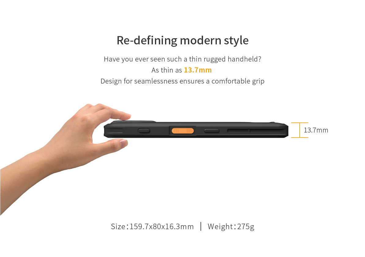 Direct Handheld PDA Wireless Terminal Definition Large Screen Customization 64GB ROM