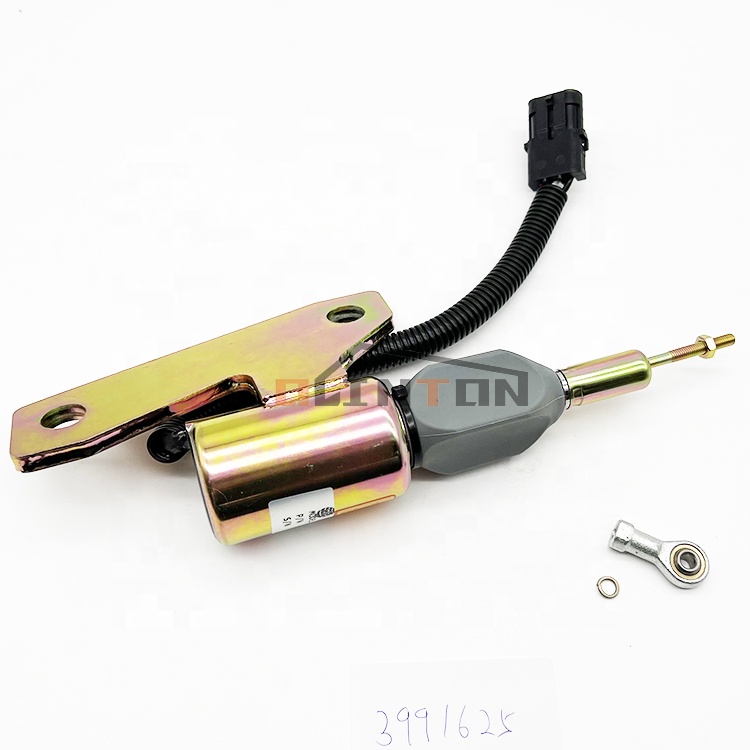 6BT 3991625 Engine Fuel Shut Off Solenoid Valve Construction Machinery Parts