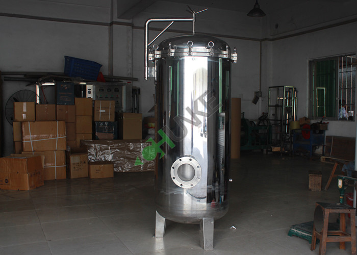 Food And Beverage High Pressure Filter Housing Vessel SS 316 304 Stainless Steel