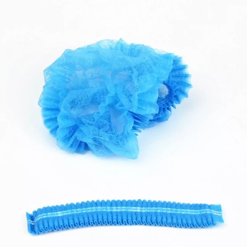 Surgical Disposable Non Woven Bouffant Head Cover For Doctor