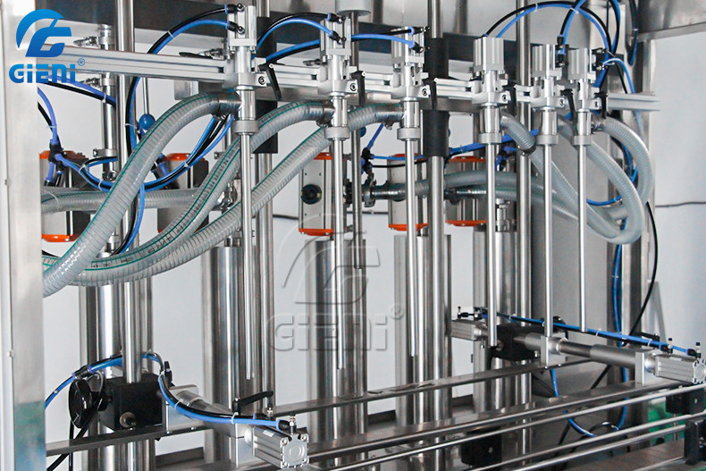Servo Household Product Filling Machine 200ML Bleach Filling Machine PLC Control