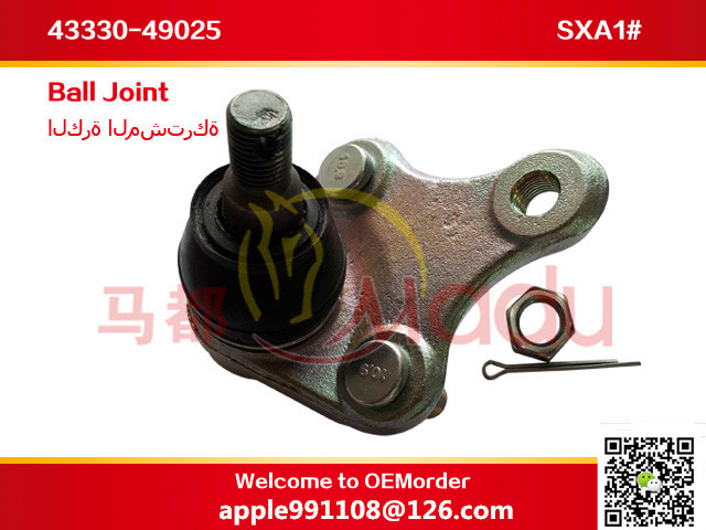 OEM 43330-49025 Chassis Auto Parts Lower Suspension Ball Joint For Japanese Car