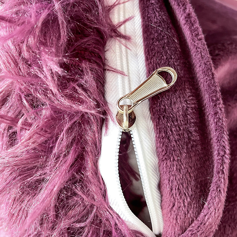 200TC Thread Count Purple Color Luxury Shaggy Warm Mink Velvet Bedding Set for Winter