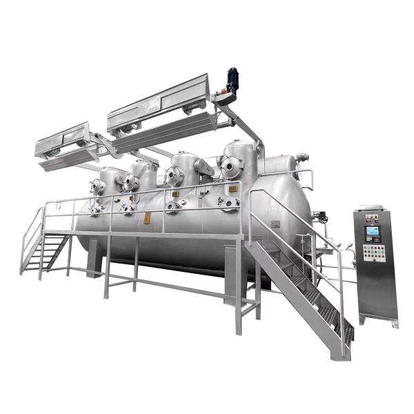  HTHP Overflow Dyeing Machine Low Consumption Low Liquor Ration Manufactures