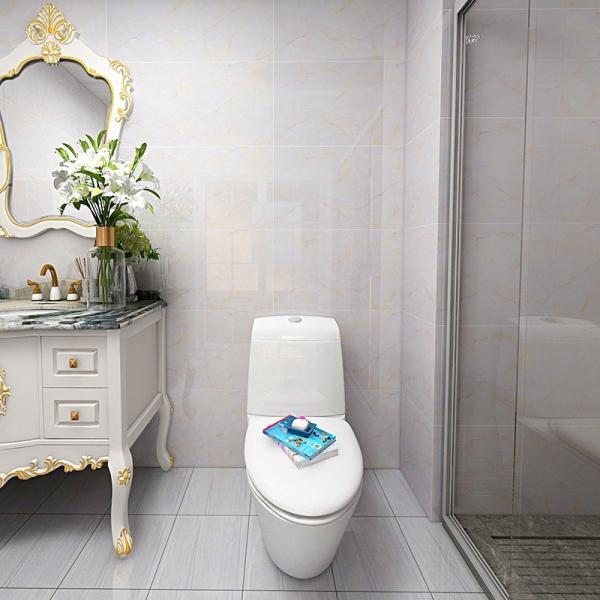Vitrified Tiles 300x600mm Orange Jade Stone Glossy Wall Tiles for Bedroom and