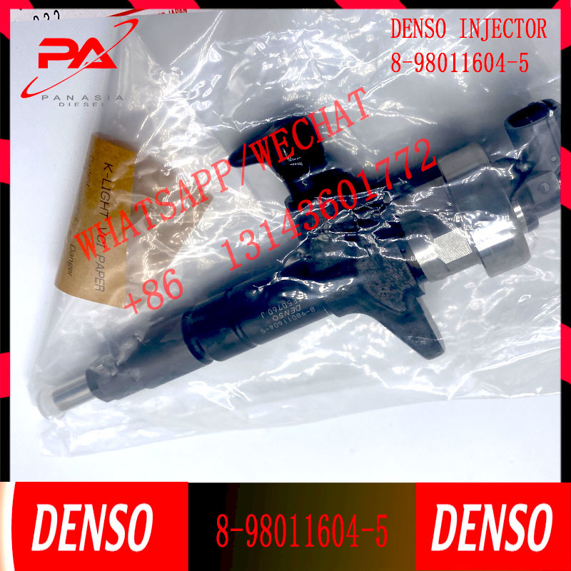 Oem High Speed Steel Motor Fuel Injectors 095000-6980 8-98011604-5