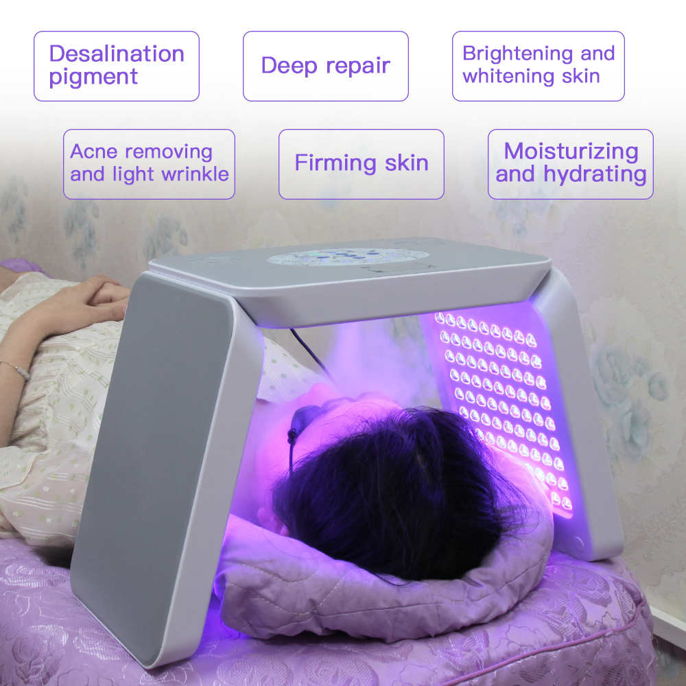 110V 230V PDT Machines Red And Blue LED Light Therapy With Photon Energy