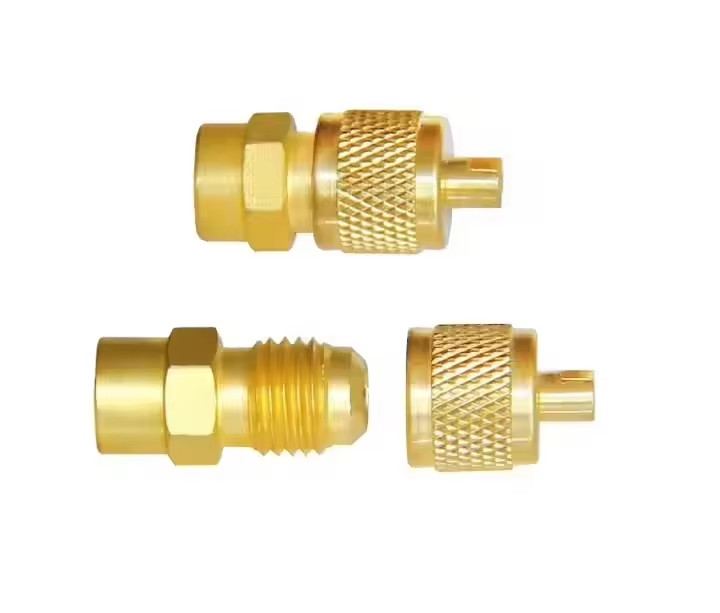 New Copper Access Valve Filter Drier Brass Cover for Refrigeration