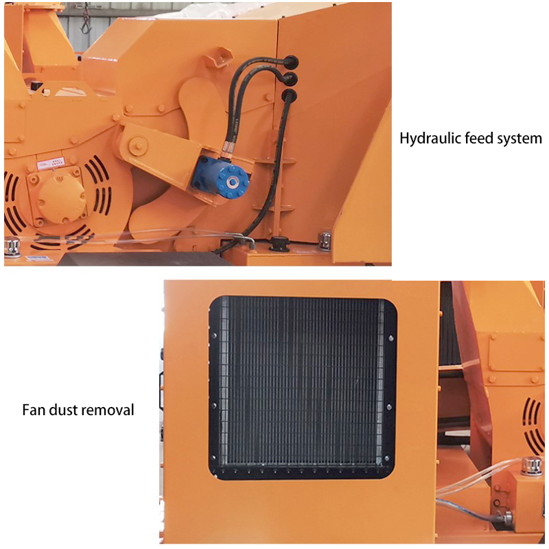 Tree branch wood chipper branch shredder wood chipper shredder for branches