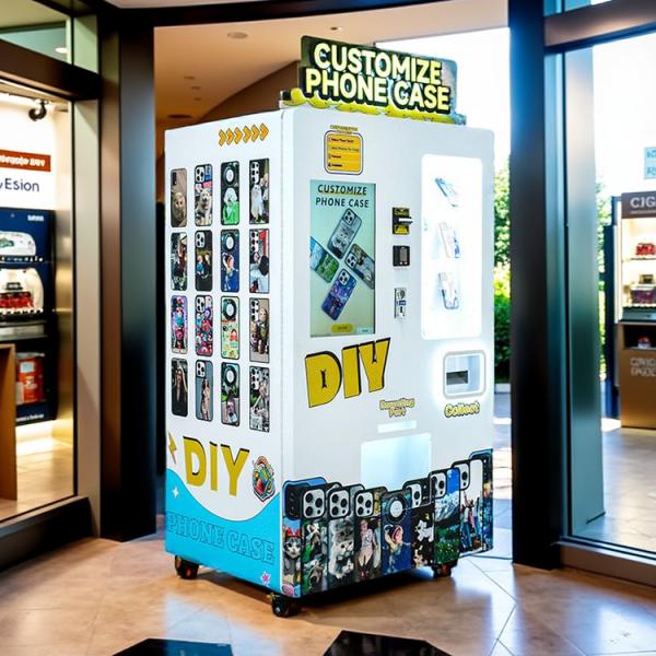 Compact Android Phone Case Printing Vending Machine with Multiple Payment