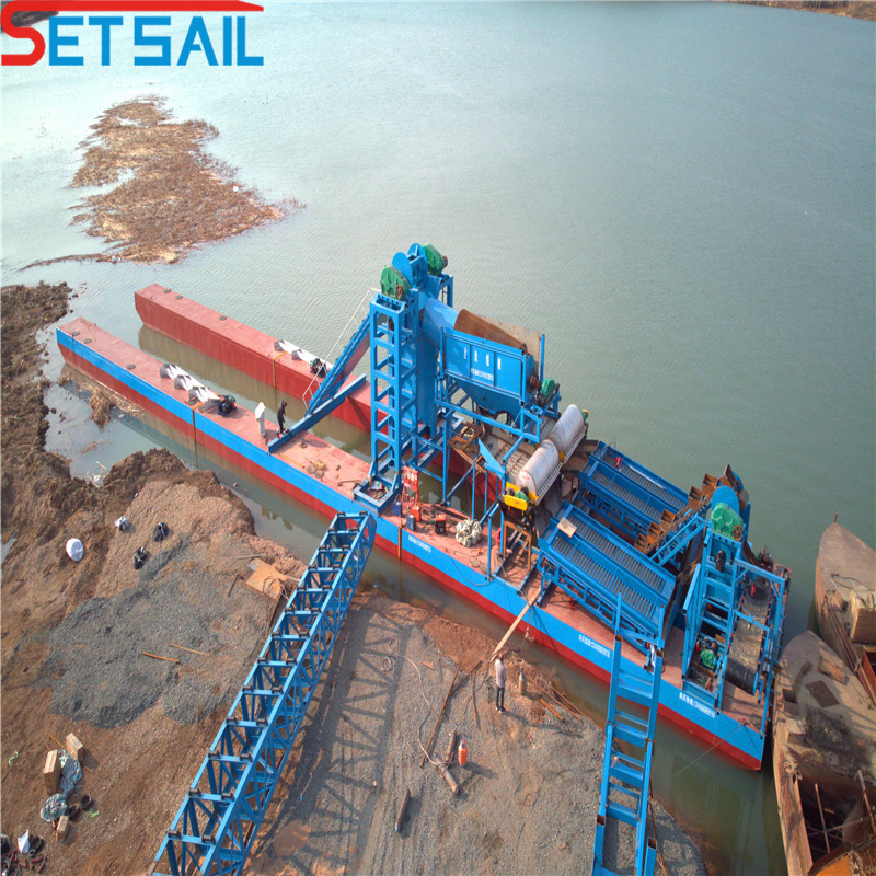 China Low Price Chain Bucket River Mining Machinery