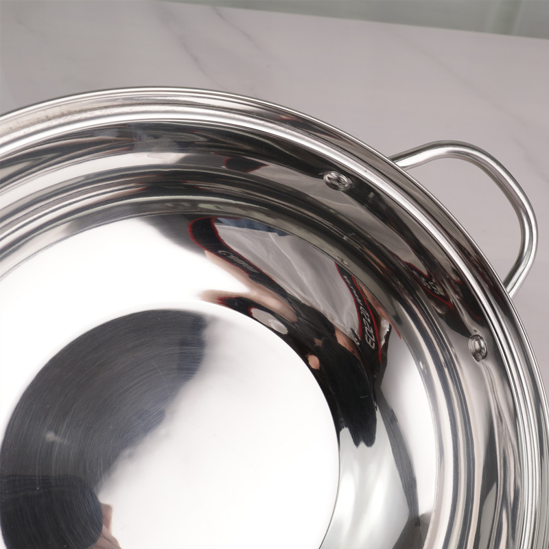 Restaurants Stackable Steamer Pot 28cm Stainless Steel 410