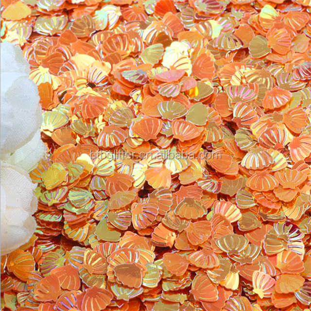 Thousand Choices Offered Seashell Sequin Sea Shell Shaped with Artware Design