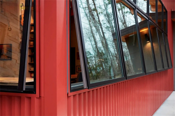 Aluminum Alloy Awning Windows with Water Tightness Level 6