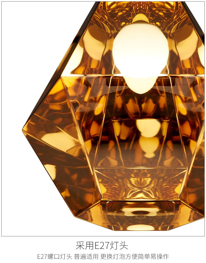 Modern Pendant Lights Designer Glass Hanging Lamp For Dining Room Bedroom glass shade lamps(WH-GP-165)