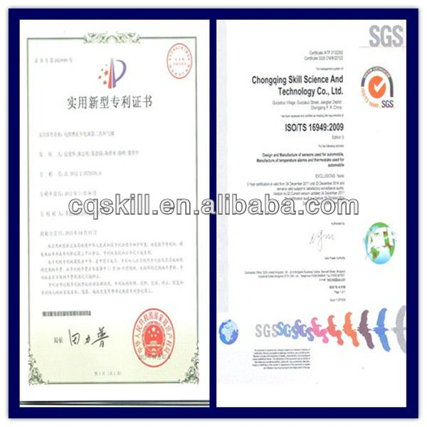 engine coolant temperature sensor VDO 250F/120C water temperature sensor oem 323 098 with high quality