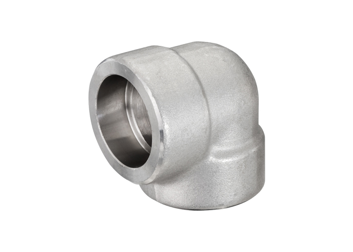 Forged Socketwelded SW Fittings 90 Elbow ASTM A182 F304, F316L, F317L, F51, F53 ASME/ANSI B16.11 BS3799