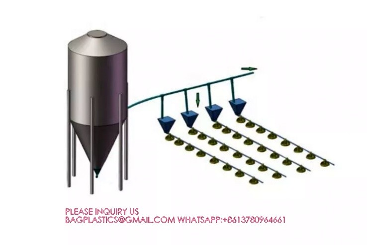 Poultry Farm Equipment Chicken House Animal Feeder Galvanized Automatic Chicken Feeder